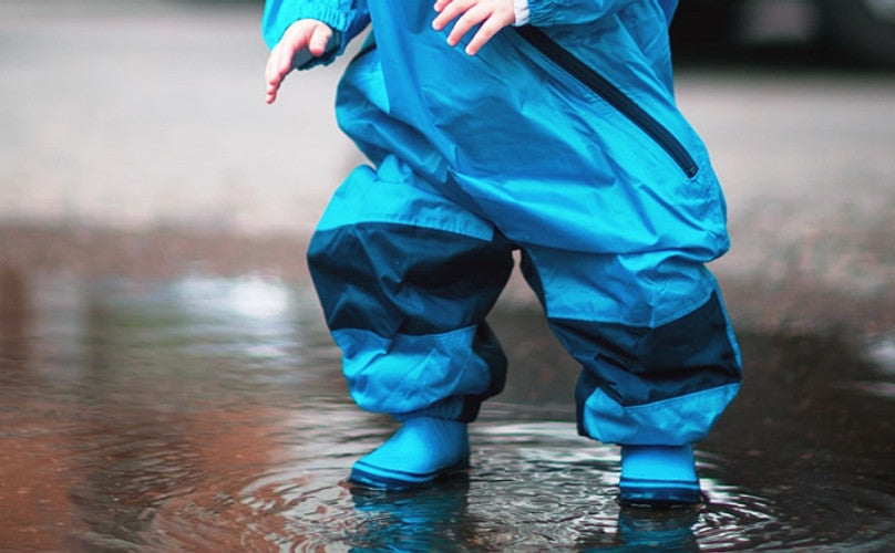 Muddy Buddy Rain Suit vs. Calikids Waterproof Splash Suit