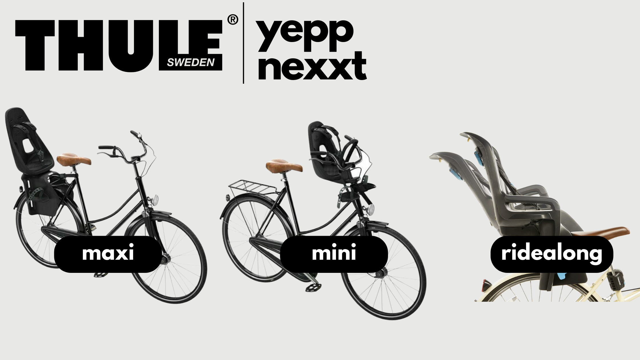 Biking with Your Baby: Thule Yepp Nexxt Maxi, Nexxt Mini, or