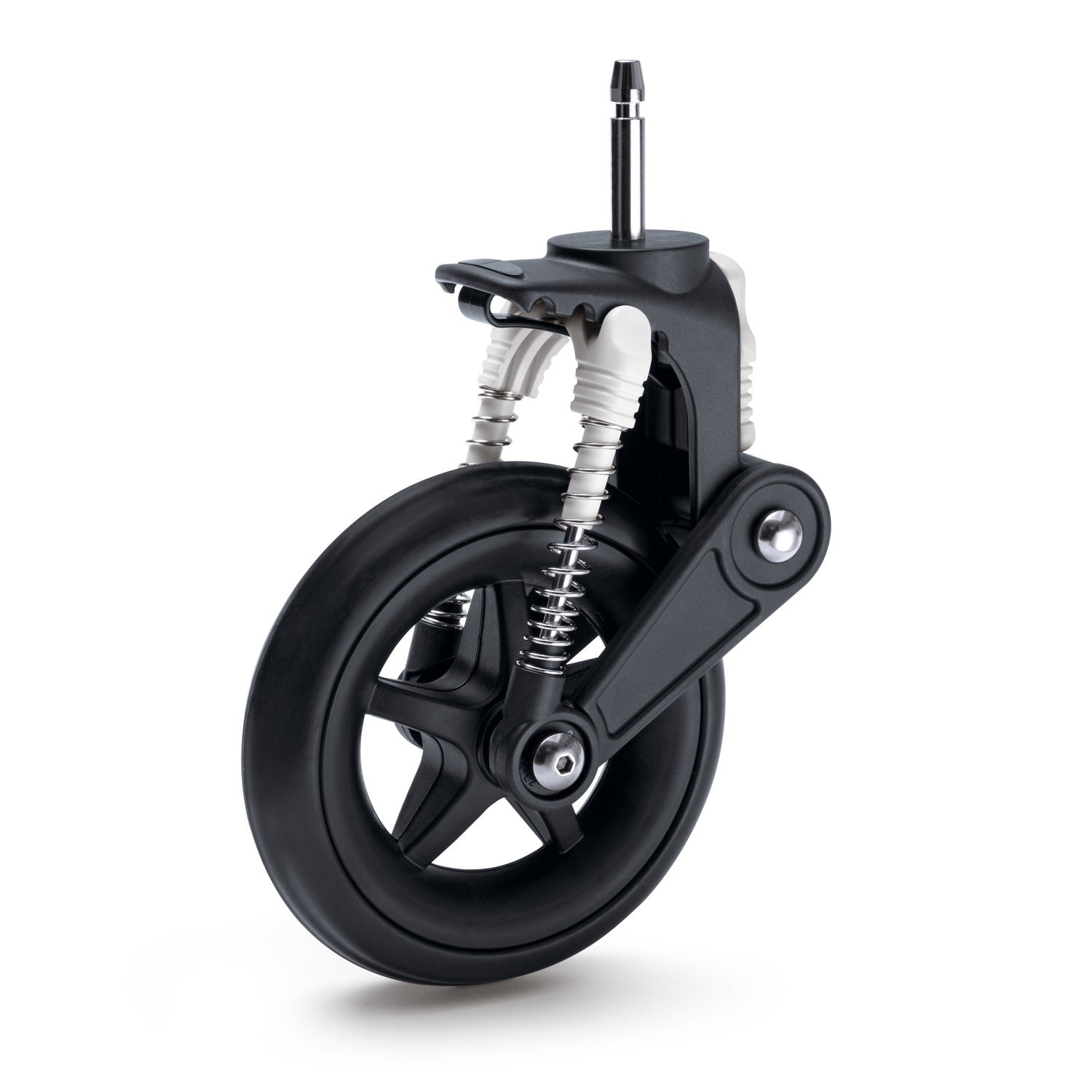 bugaboo cameleon 3 plus black Bugaboo Cameleon3 6 Inch Front Swivel Wheel W/ Fork & Suspension – Active  Baby