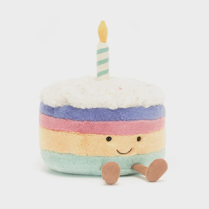 Jellycat Amuseables Rainbow Birthday Cake – Active Baby