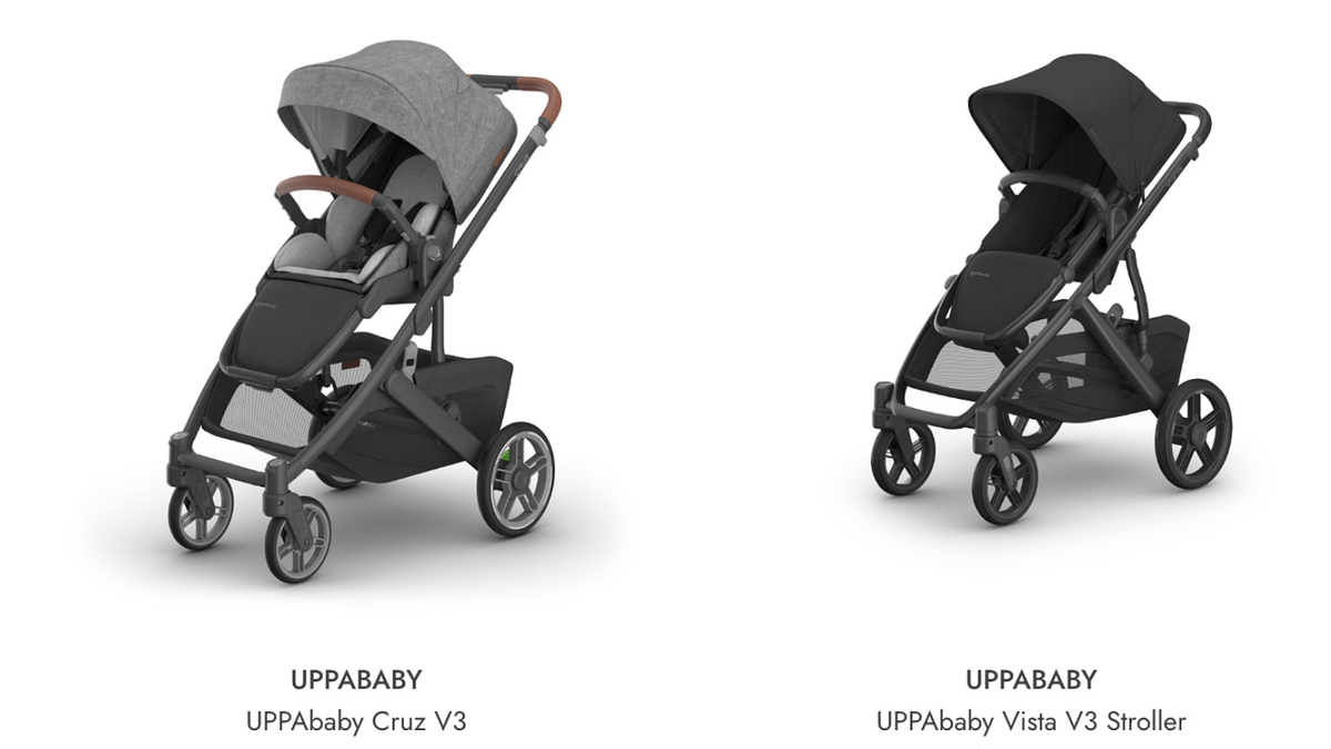 vista cruz stroller comparison uppababy image