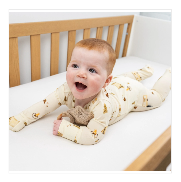 baby cribs canada image baby smiling in crib