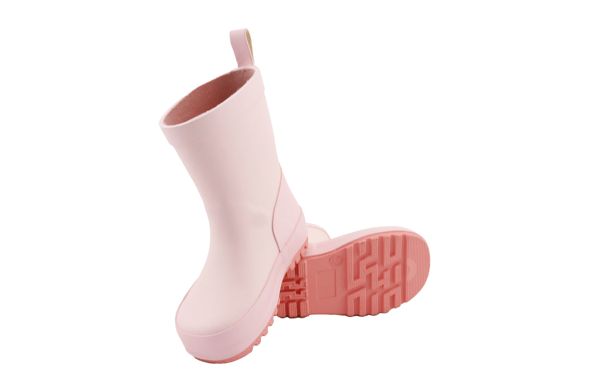 2026 Waterproof Rain Boots - Contrast Pink
