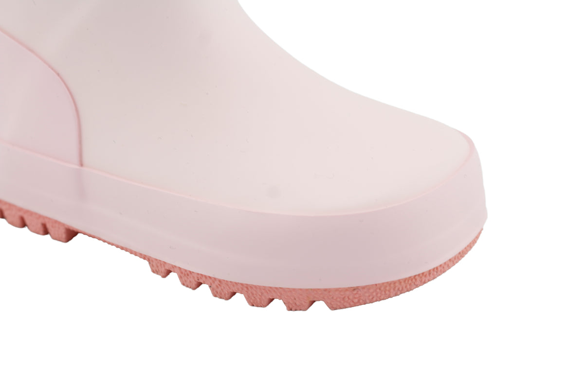 2026 Waterproof Rain Boots - Contrast Pink