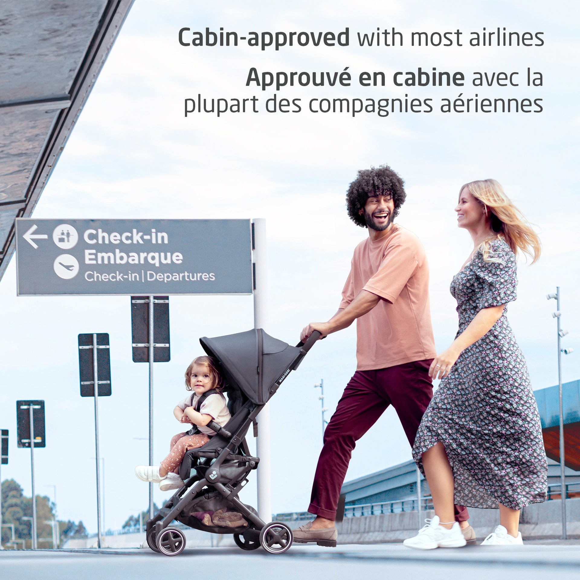 Maxi Cosi Lara Ultracompact Stroller  - Essential Black