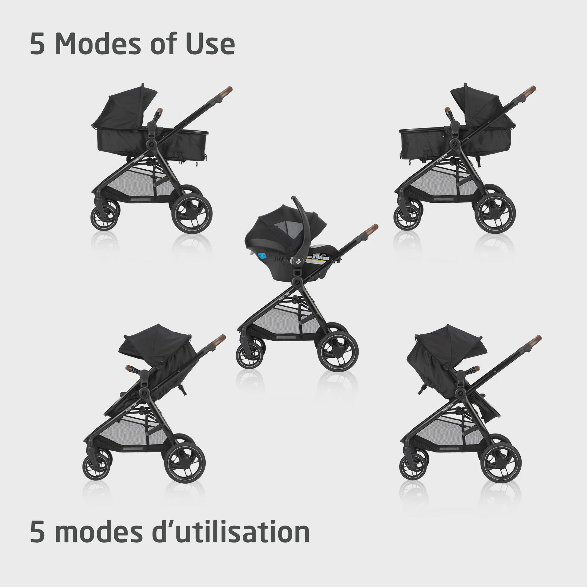 Maxi Cosi Zelia Luxe 5-in-1 Travel System