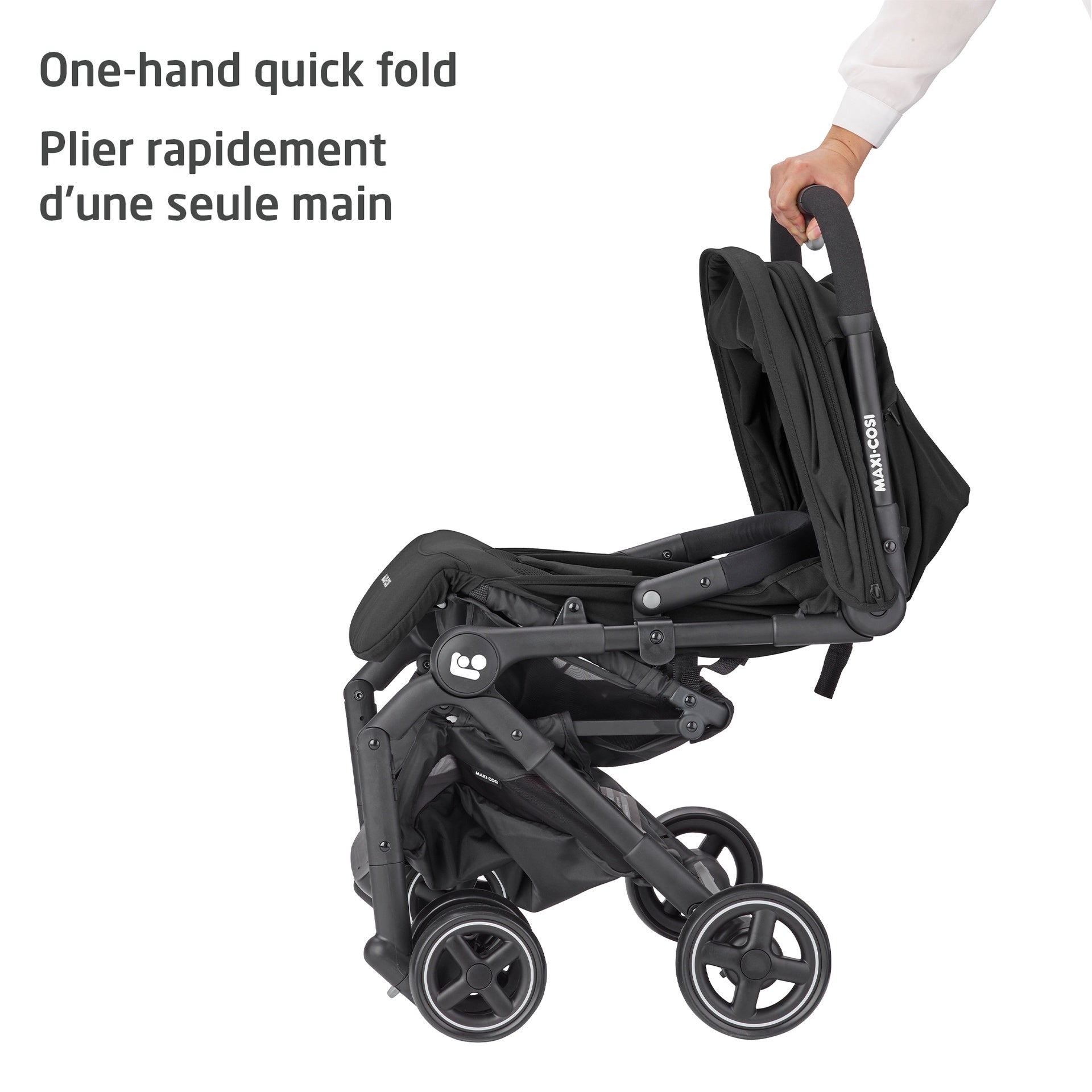 Maxi Cosi Lara Ultracompact Stroller  - Essential Black