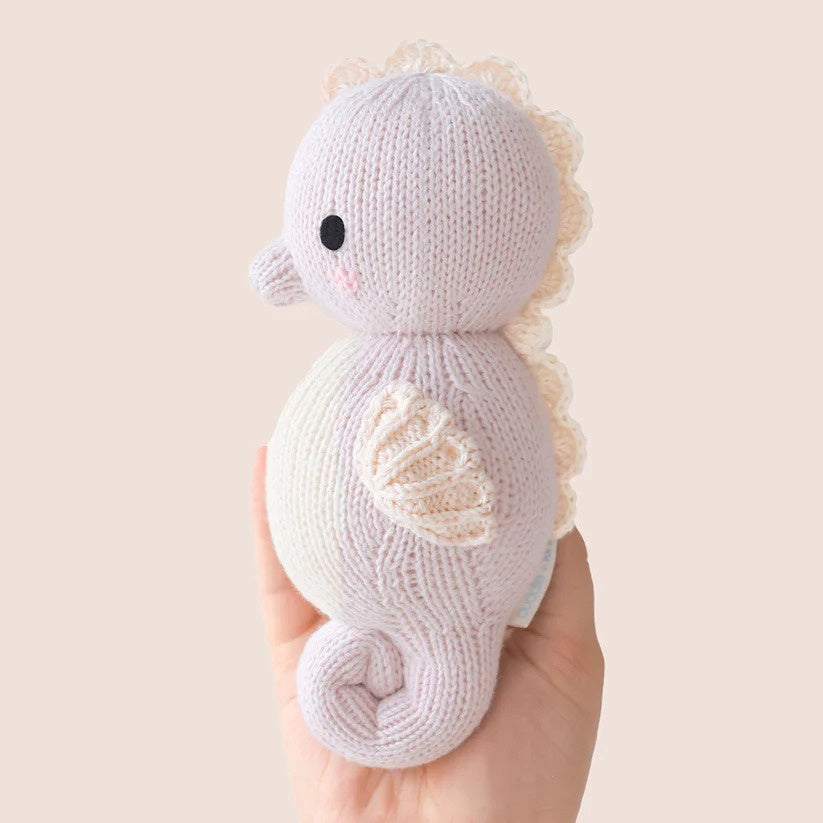 Cuddle + Kind Baby Seahorse Lilac
