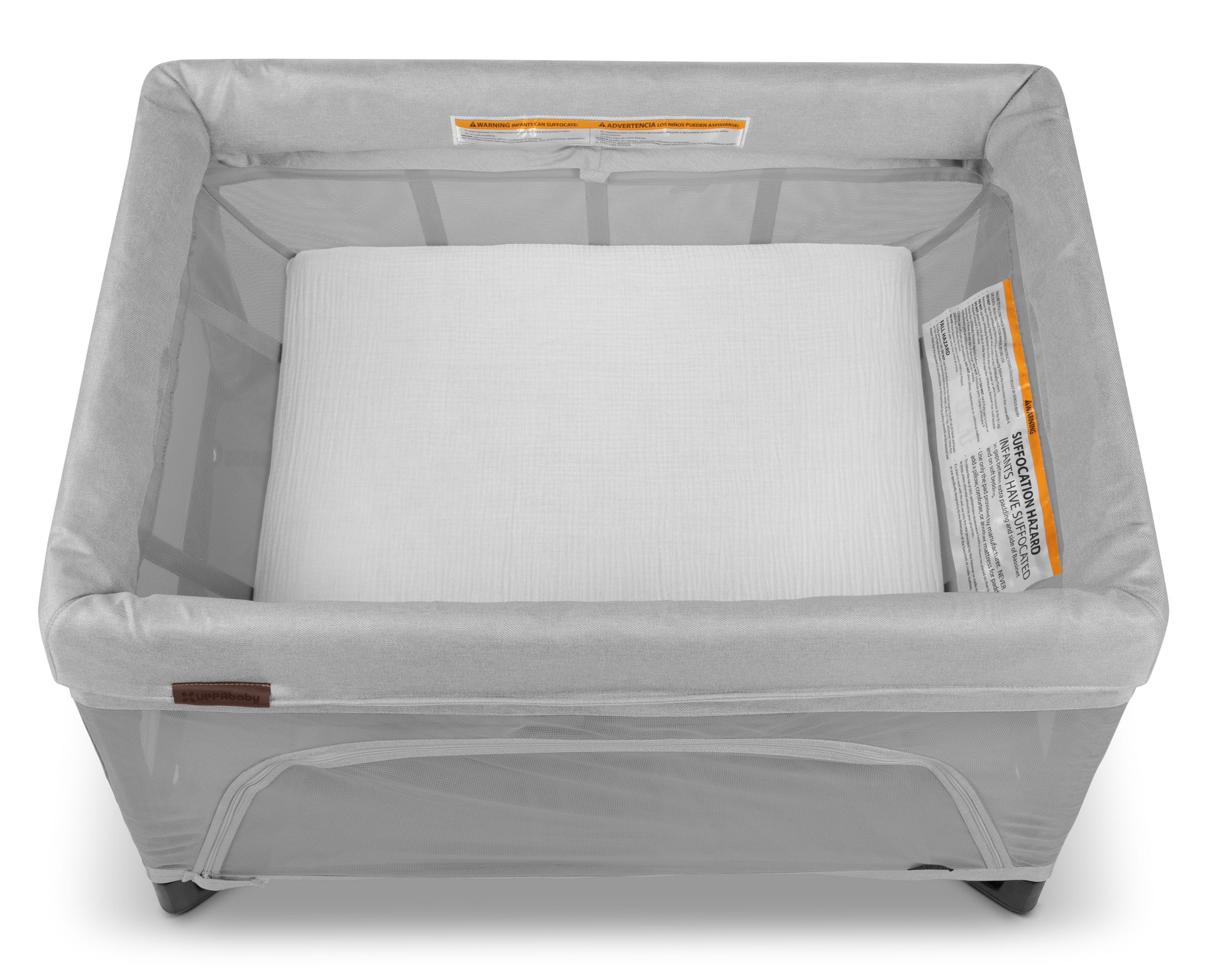 UPPAbaby Organic Cotton Bassinet Cover for Remi, 2 PK