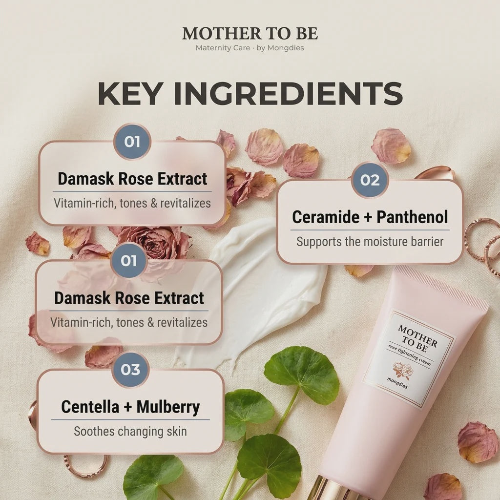Mongdies Mother To Be Rose Tightening Cream 200ml