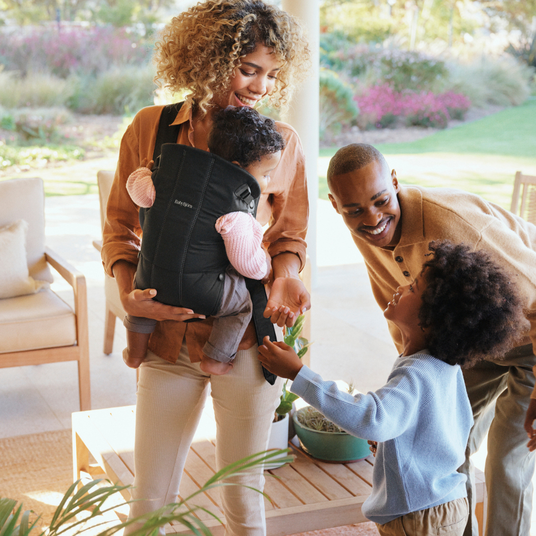 Baby Bjorn Bouncer & Carrier bundle - Dark Gray/Grey & Black