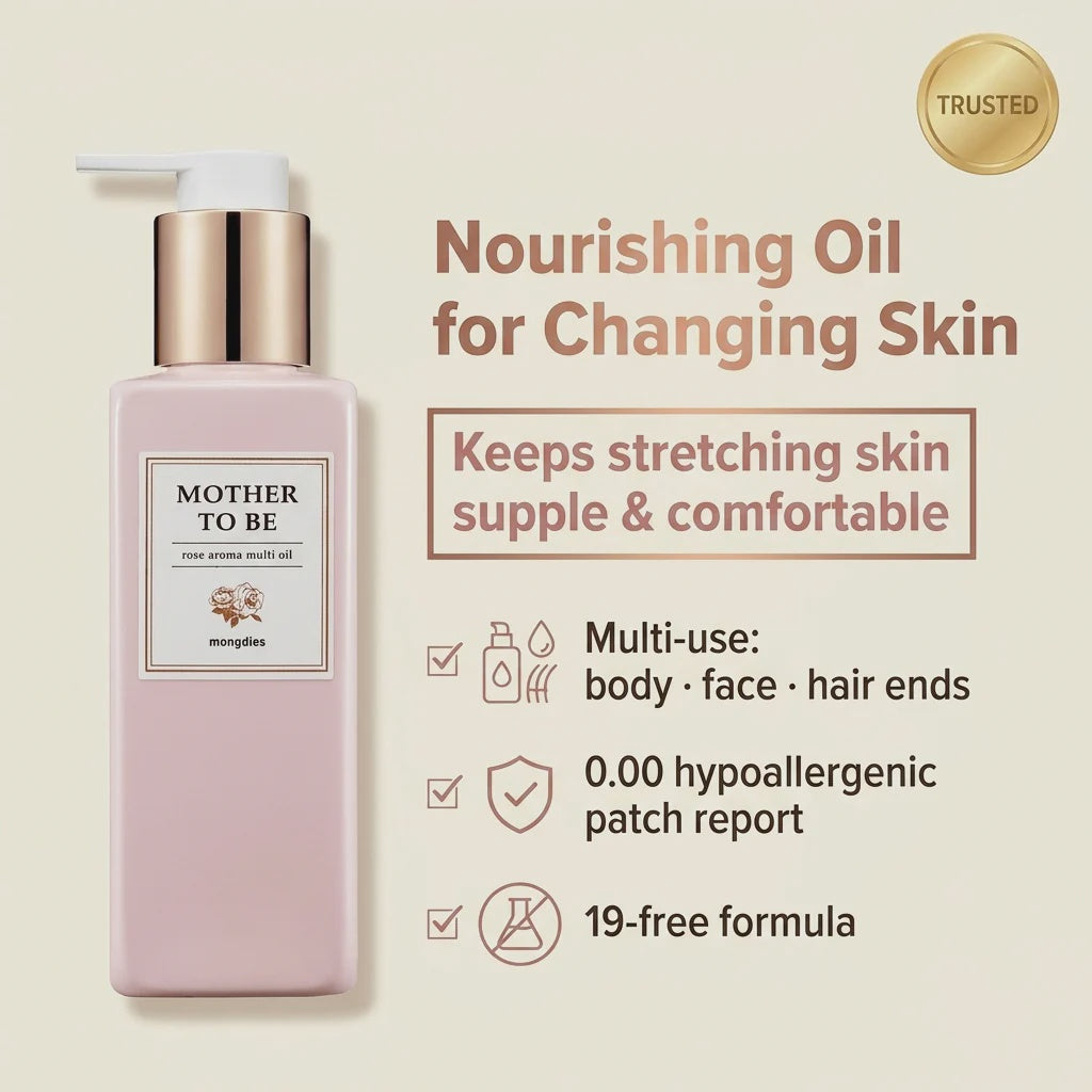 Mongdies Mother To Be Rose Aroma Multi Oil 200ml