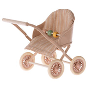Maileg Baby Mouse Stroller - Rose
