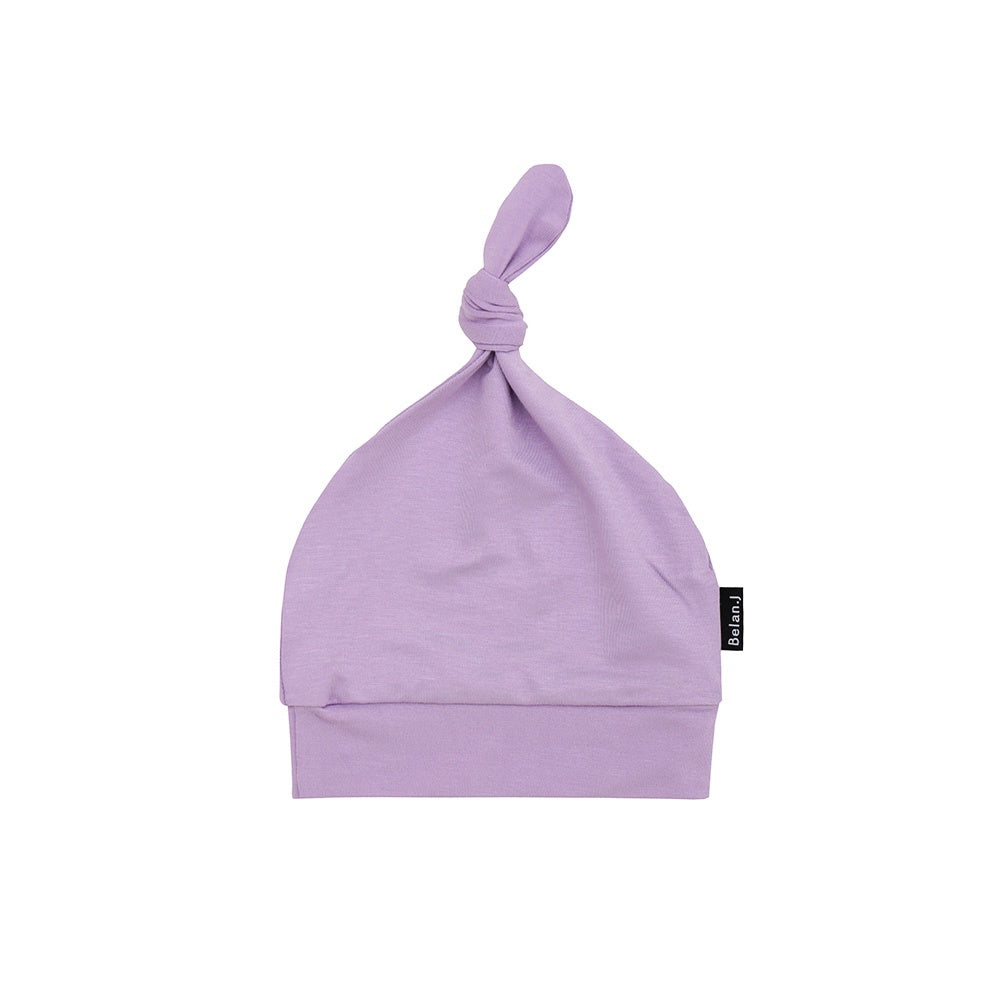 Knotted Hat - Violet