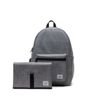 Herschel Settlement Sprout Diaper Backpack - Raven Crosshatch
