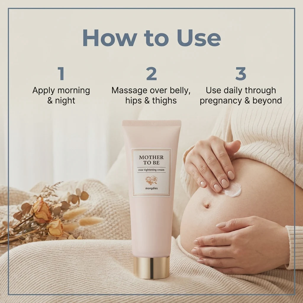 Mongdies Mother To Be Rose Tightening Cream 200ml