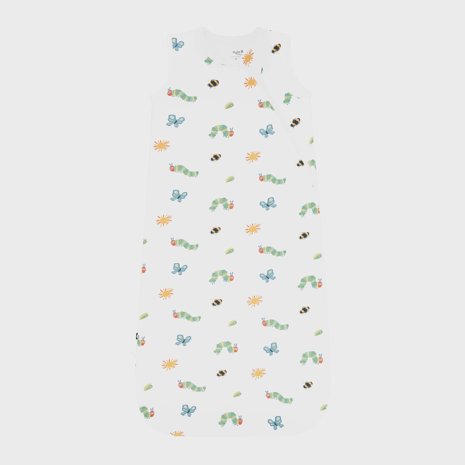 Kyte Baby X Eric Carle 1.0 TOG Sleep Bag - The Very Hungry Caterpillar and Friends