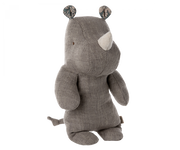 Maileg Safari Friends Small Rhino - Grey