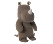Maileg Safari Friends Small Rhino - Chocolate