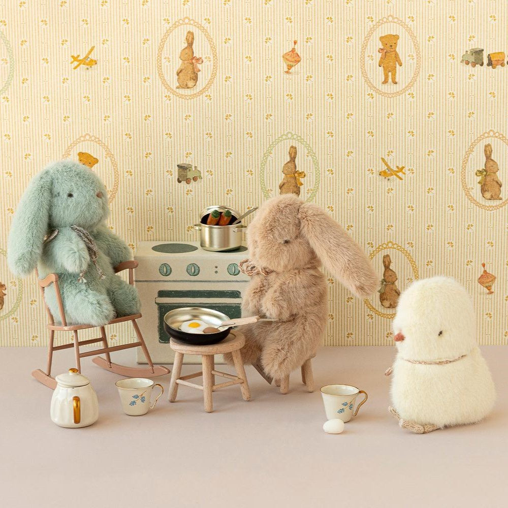 Maileg Mini Bunny Plush - Cream Peach