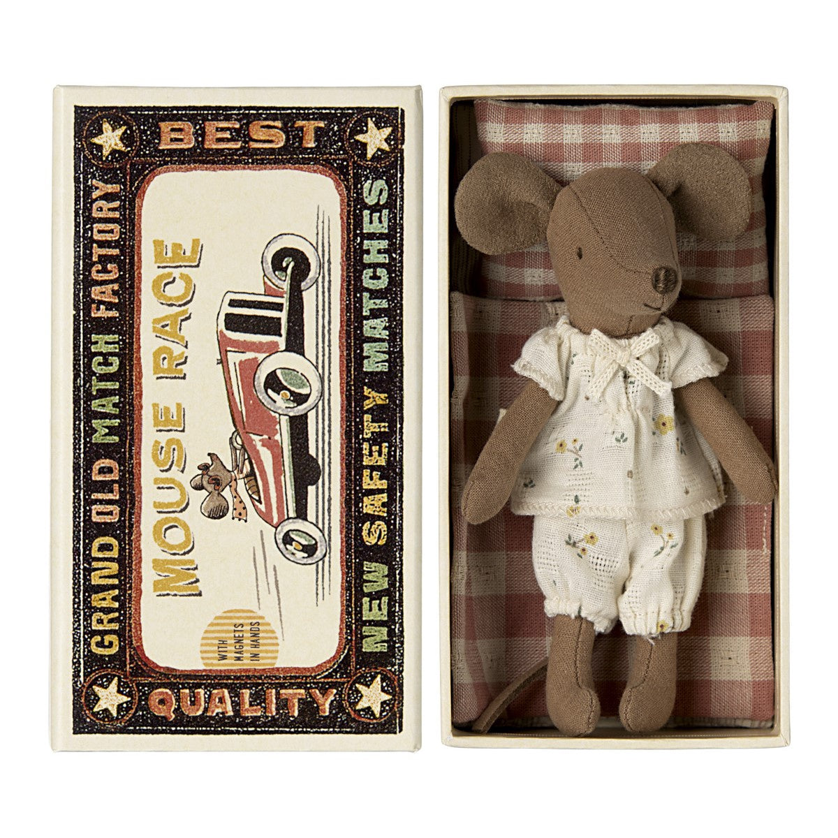 Maileg Big Sister Mouse in Matchbox
