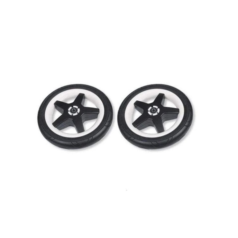 Bugaboo Donkey 10" Front Air-Filled Wheel Set (2pc) - White