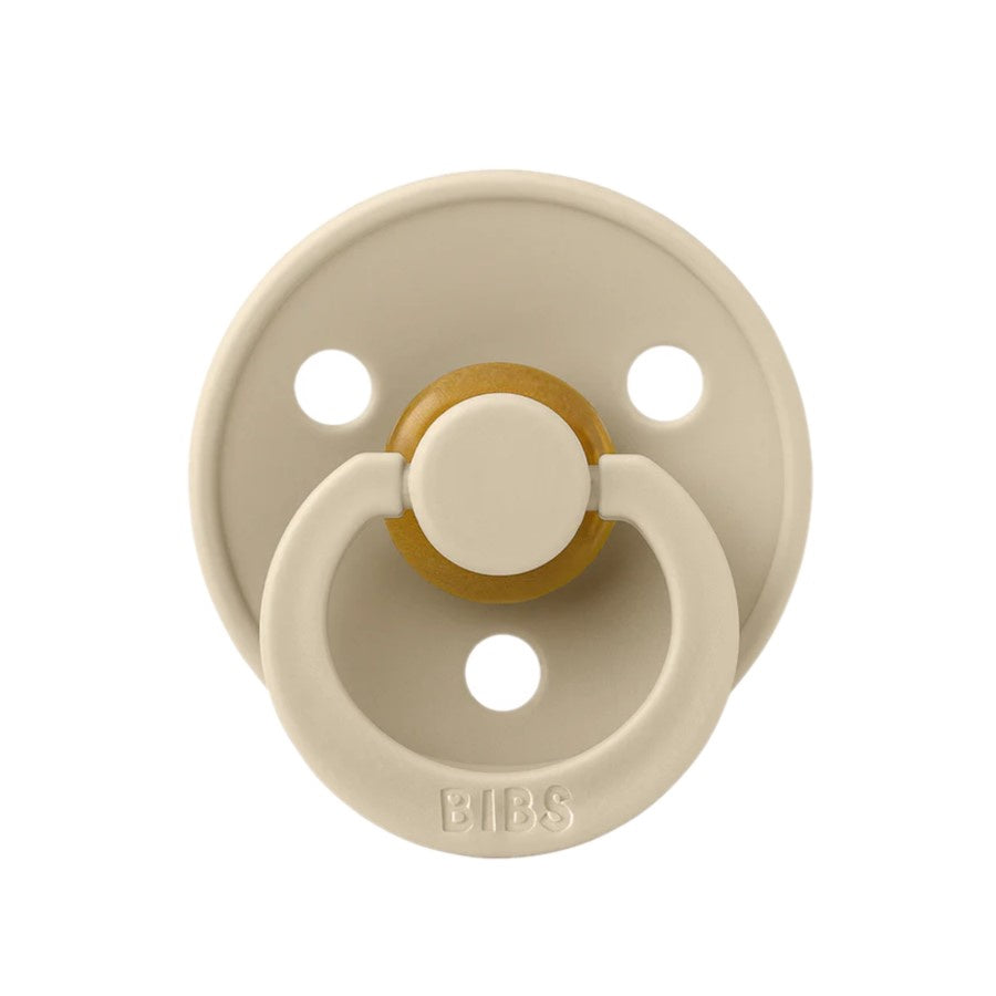 BIBS Pacifiers Colour Latex 2 Pack - Vanilla