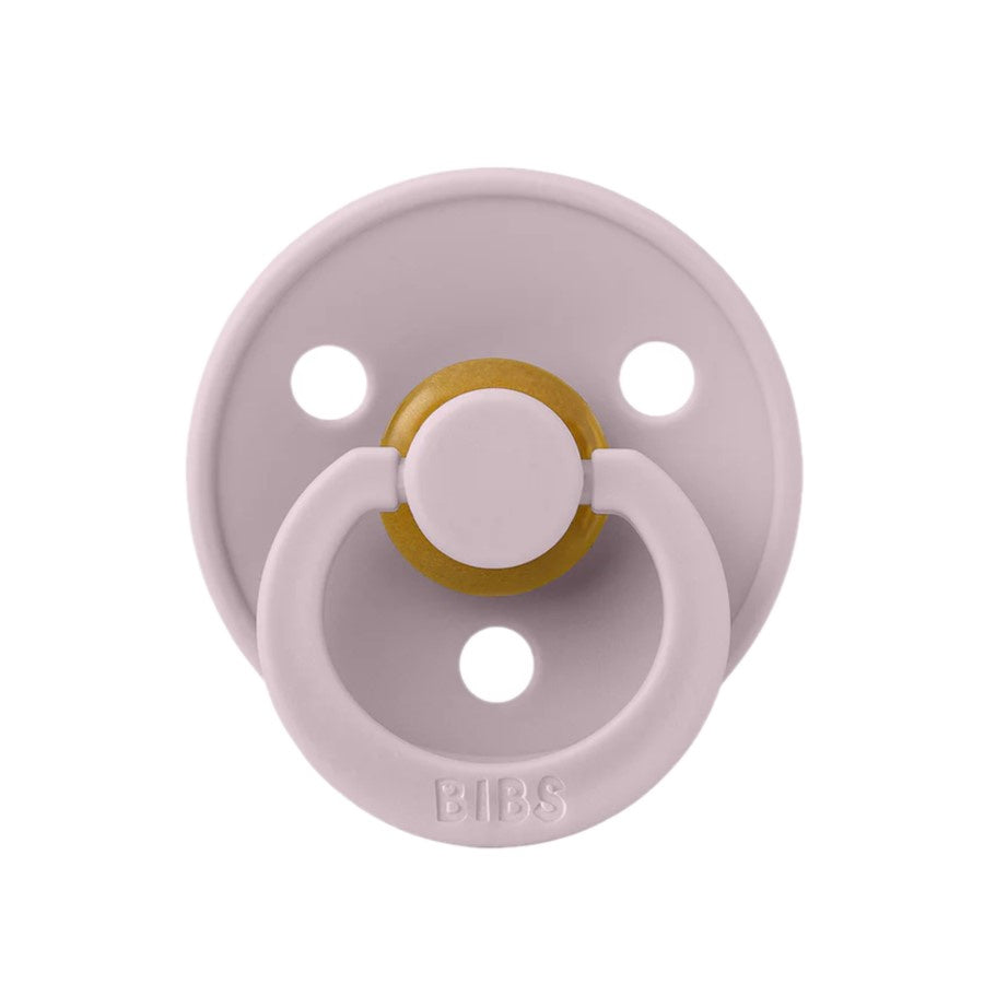 BIBS Pacifiers Colour Latex 2 Pack - Dusky Lilac