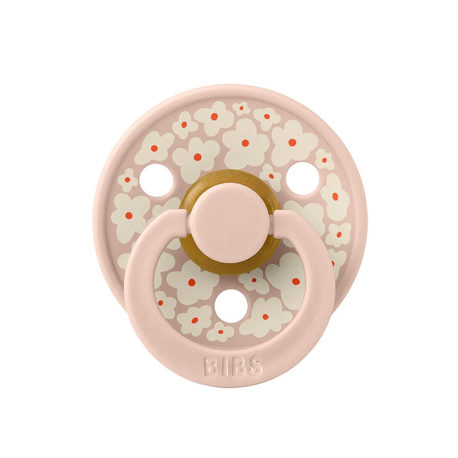 BIBS Pacifiers Studio Colour Latex 2 Pack - Jasmine Blush Mix