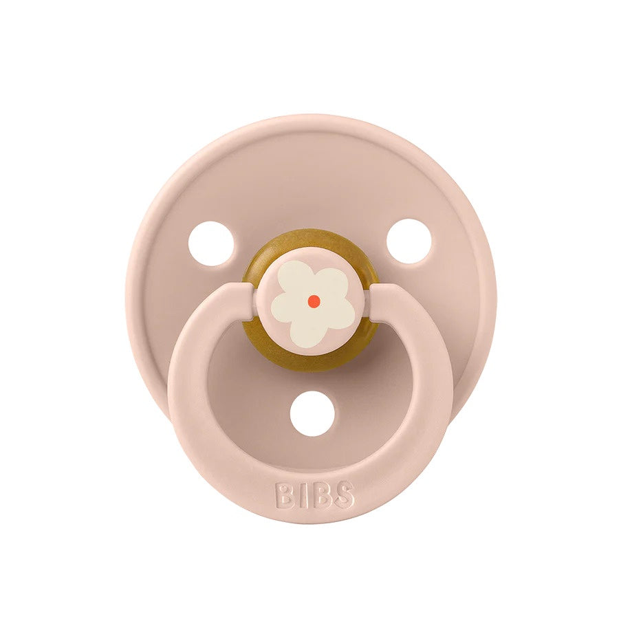 BIBS Pacifiers Studio Colour Latex 2 Pack - Jasmine Blush Mix