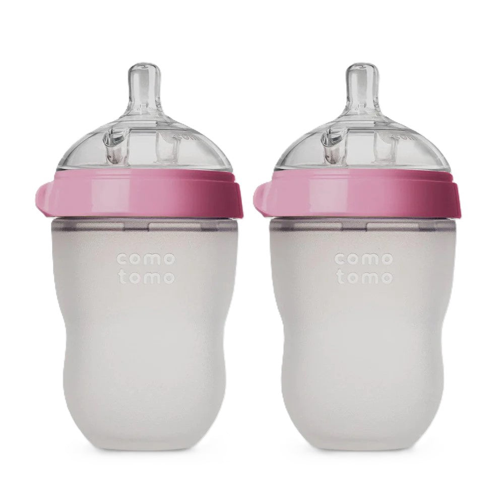 Comotomo Baby Bottle - Pink