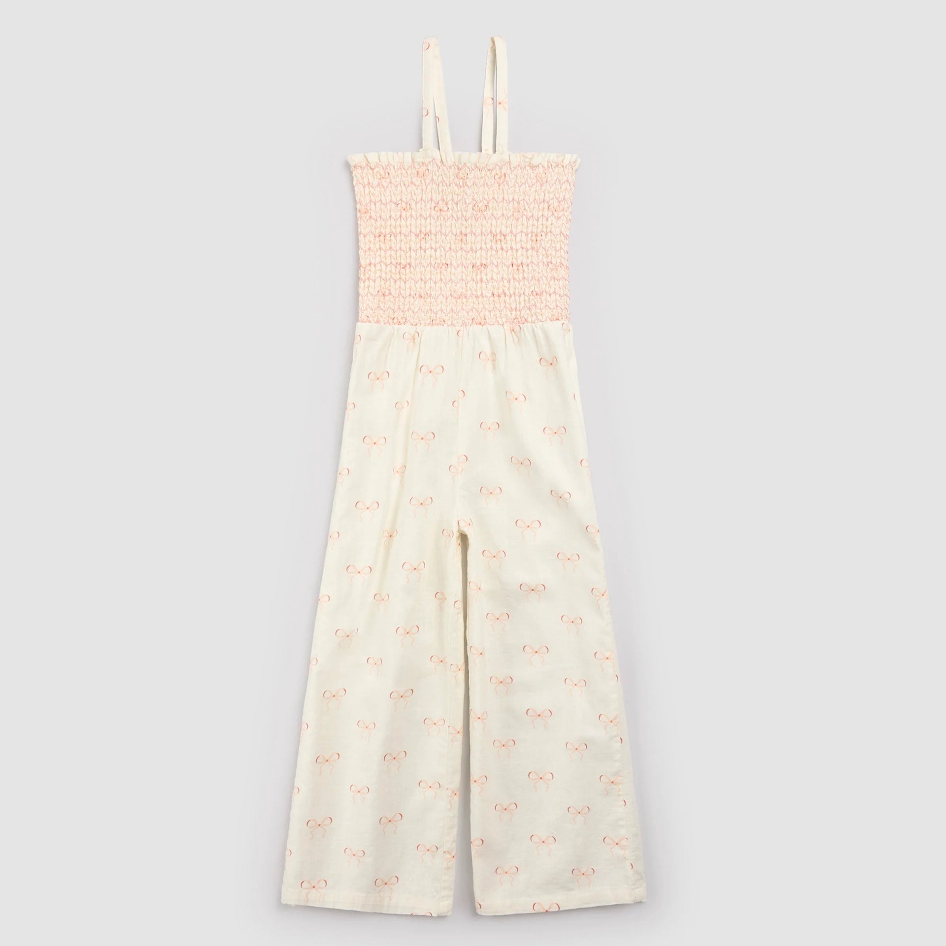 Miles the Label Bows on Ivory Jumpsuit