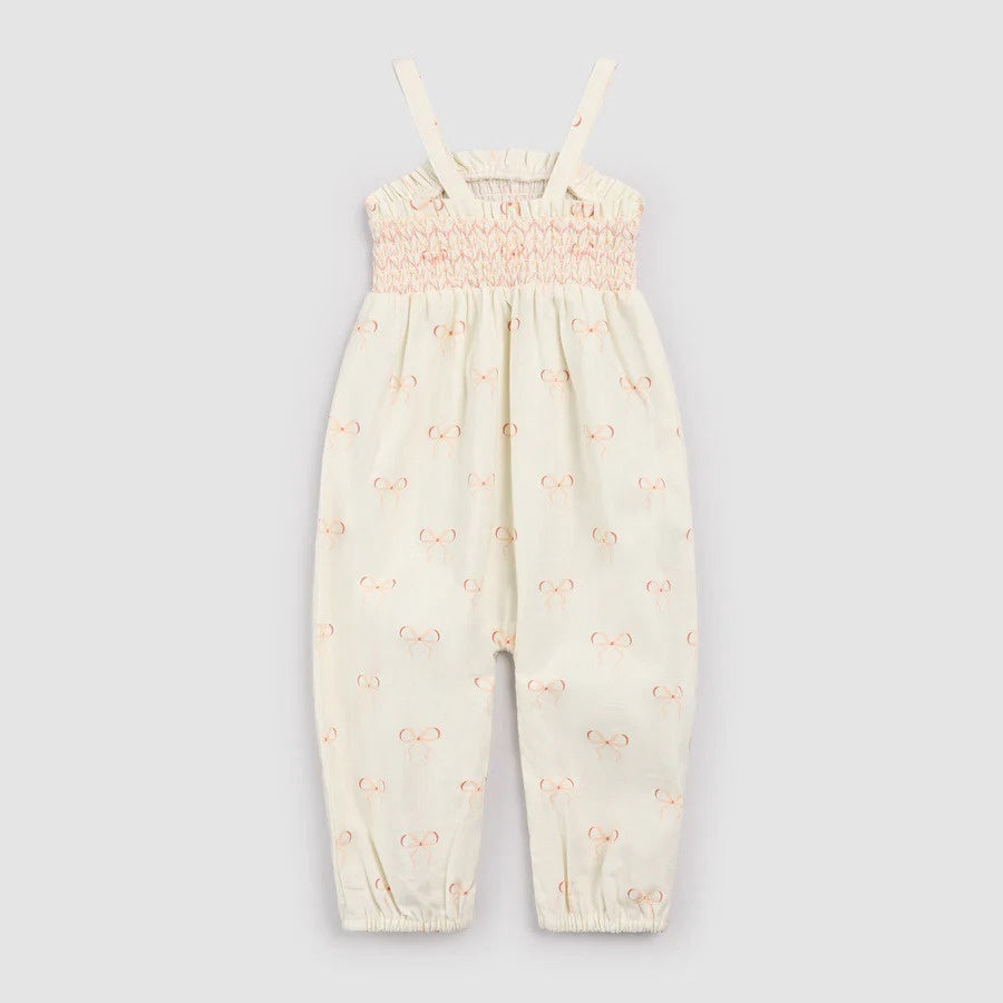Miles the Label Bows on Ivory Playsuit