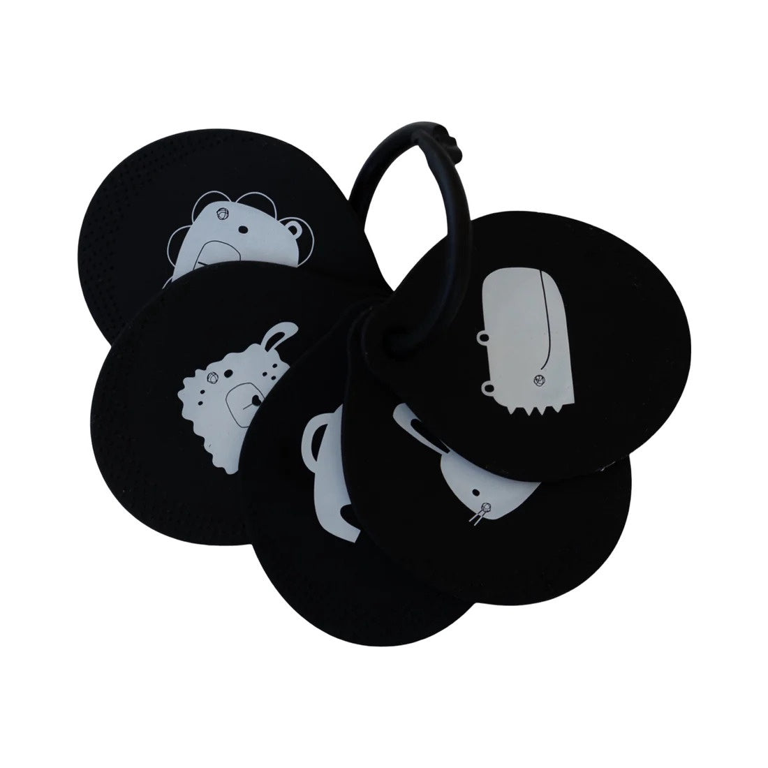 Loulou Lollipop Flashcards - Black & White Fruits