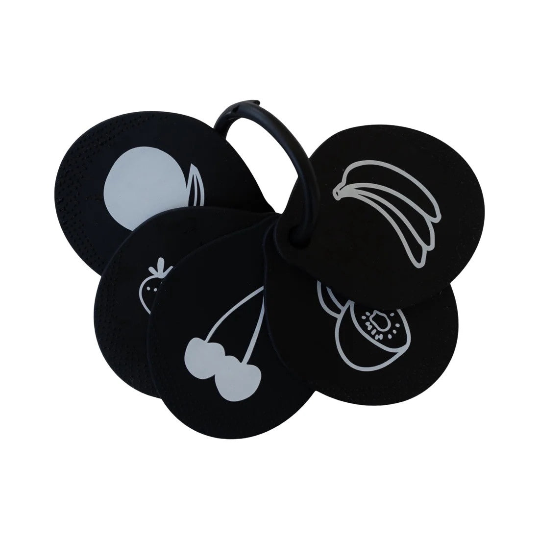 Loulou Lollipop Flashcards - Black & White Fruits