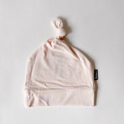 Knotted Hat - Creamy Peach