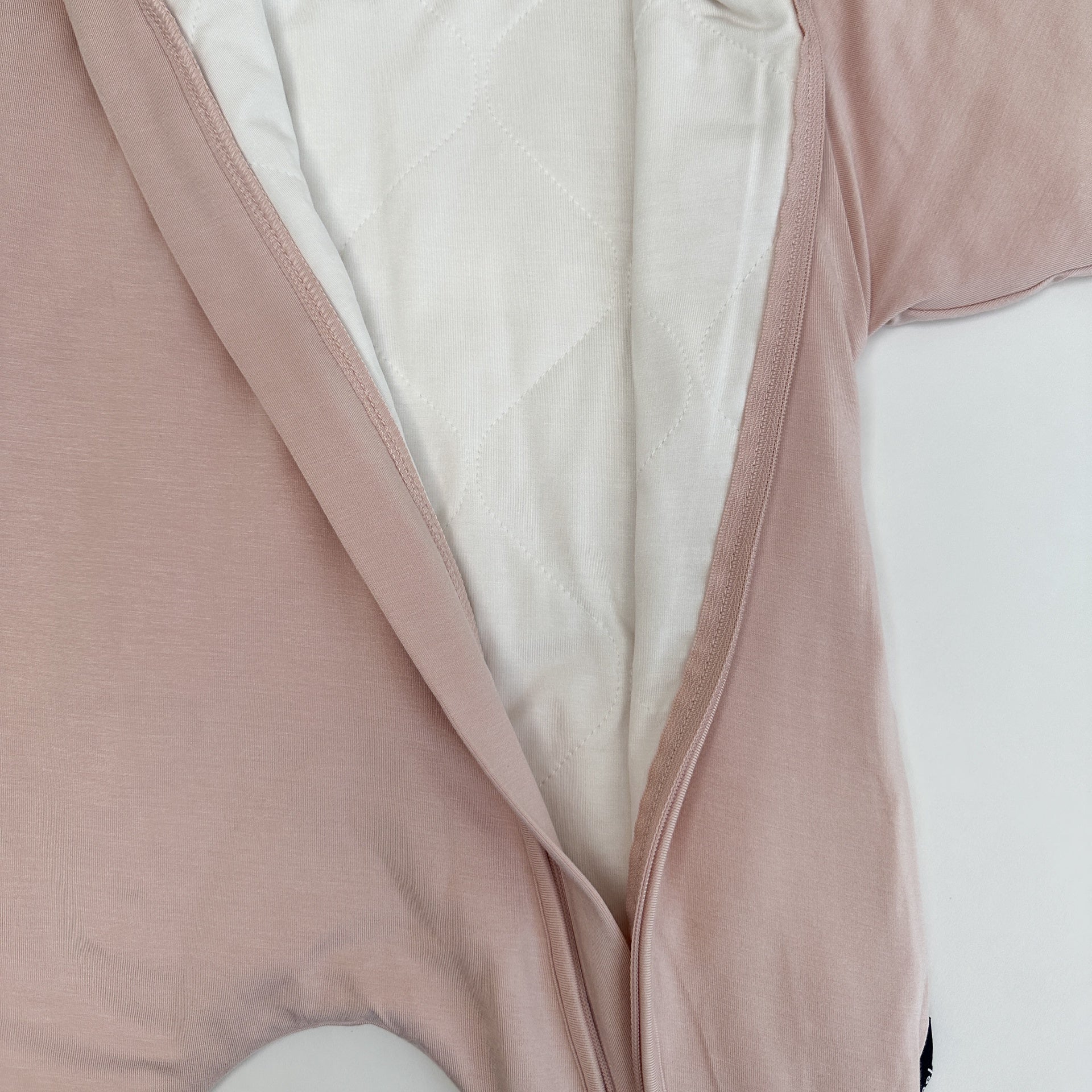 1.0 TOG Quilted Romper - Rose Quartz