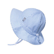 Jan & Jul Cotton Floppy Hat - Blue Stripes