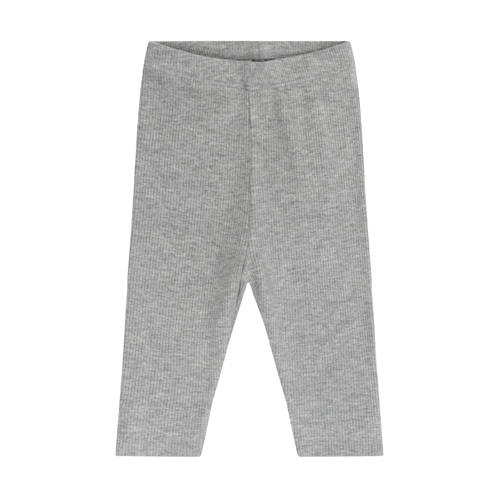 Fixoni Infant Rib Knit Leggings - Gray Flint Melange