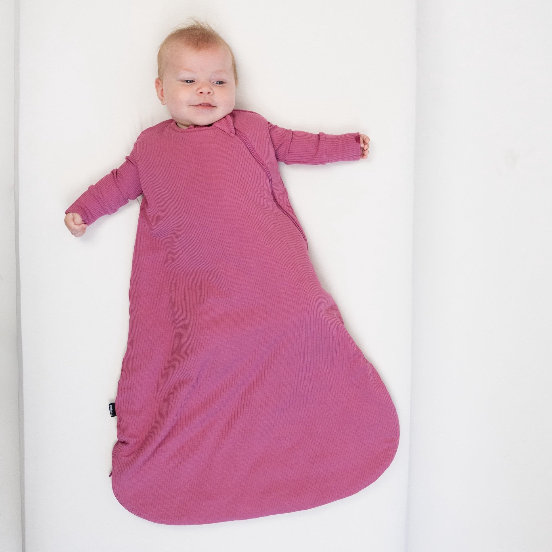 1.0 TOG Ribbed Bamboo Sleep Sack - Rosewood