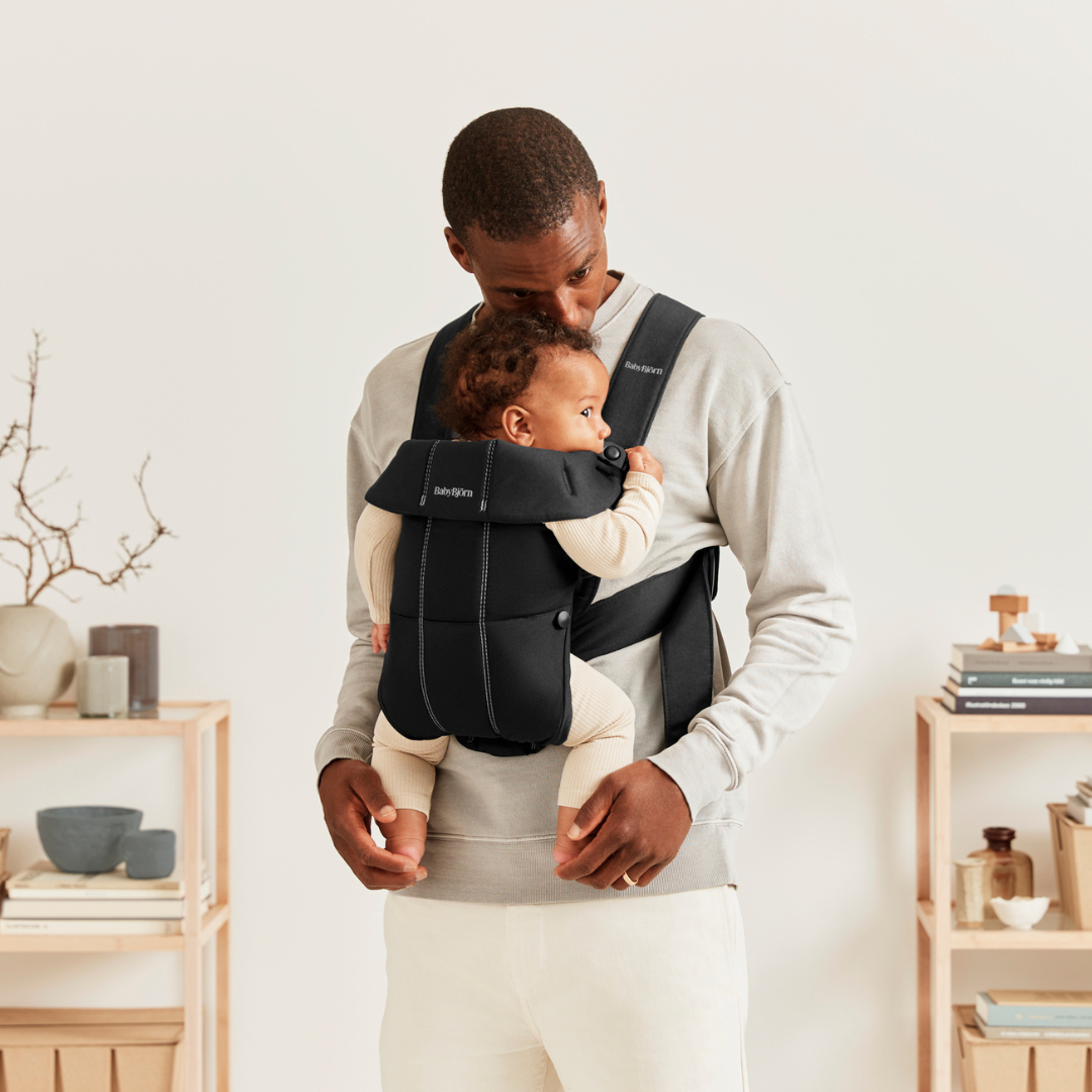Baby Bjorn Bouncer & Carrier bundle - Dark Gray/Grey & Black