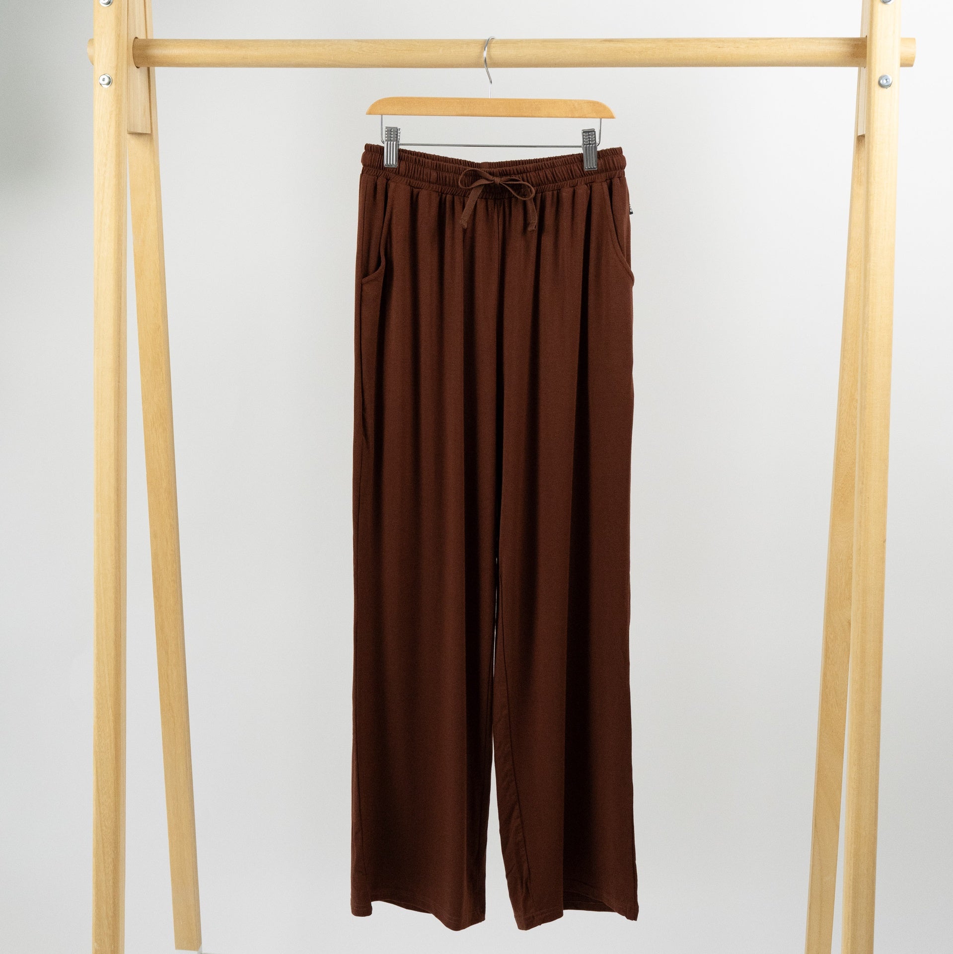 Women's Wide Legged Pants - Cocoa