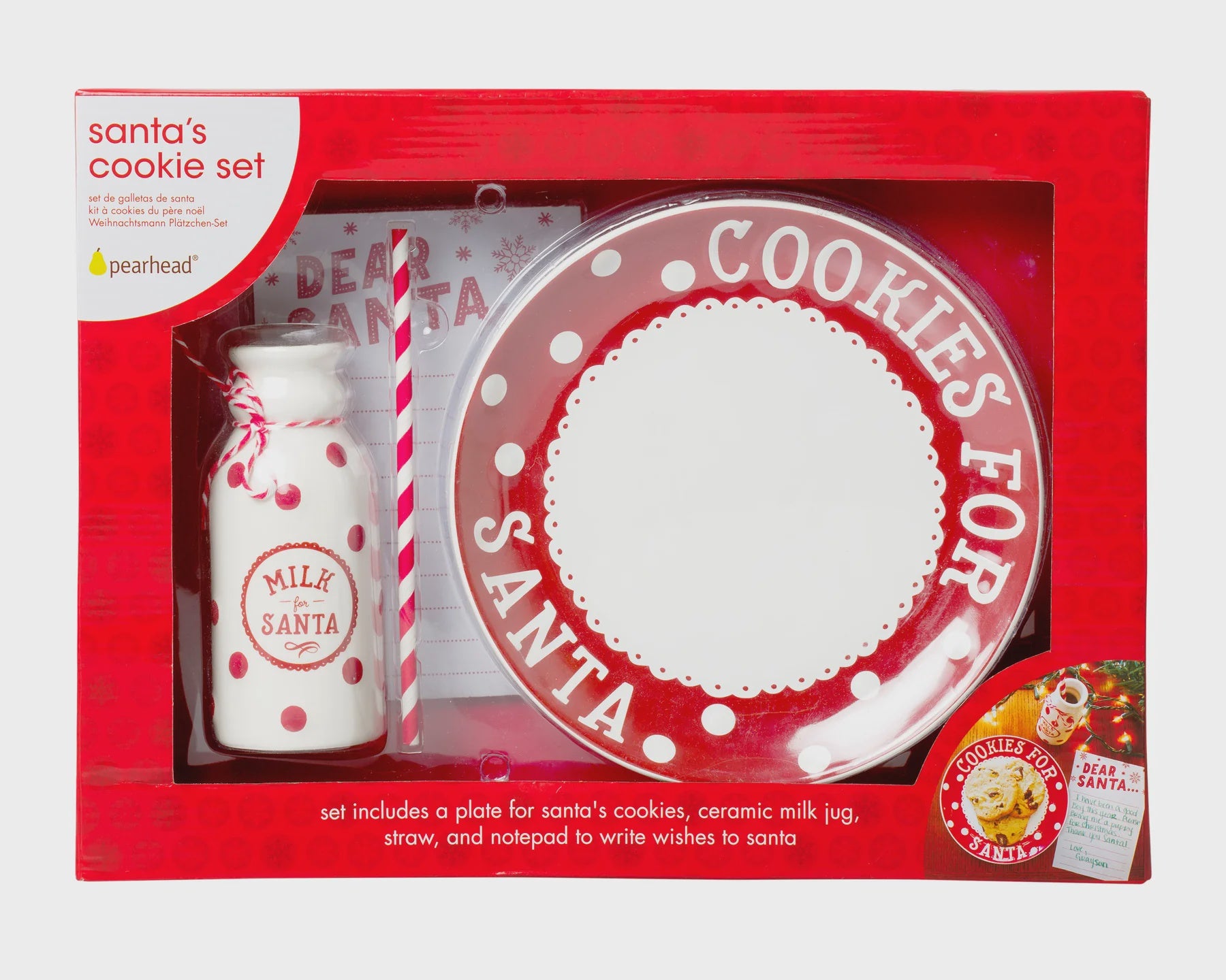 Pearhead - Santa's Cookie Set