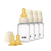 BIBS BPA-Free PP Baby Bottle 4 Pack - Ivory