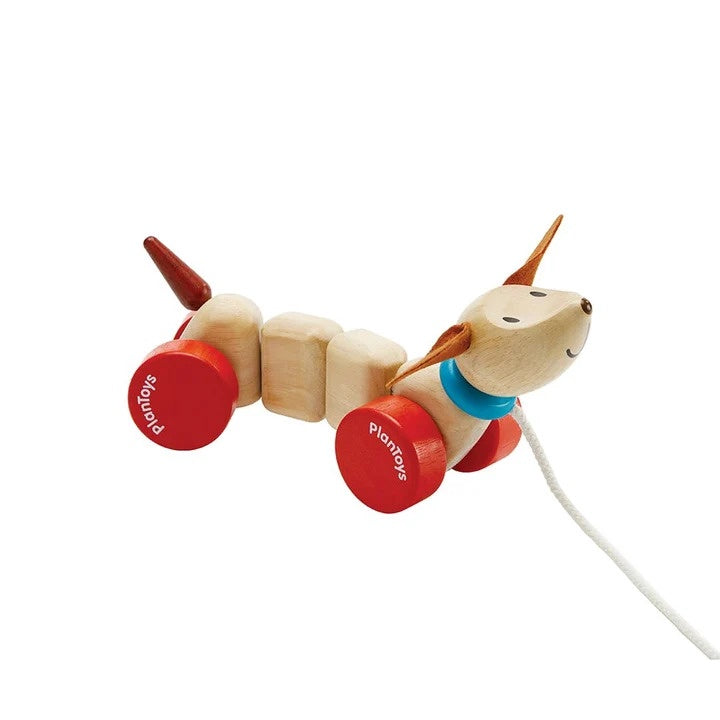 Plan Toys Pull-Along Happy Puppy