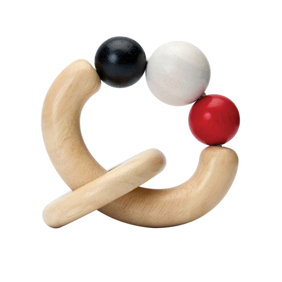 Plan Toys Beads Rattle High Contrast