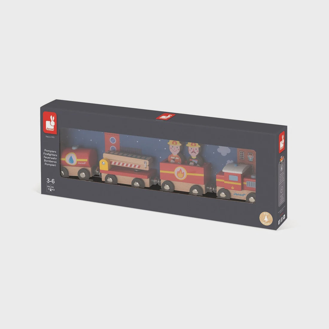 Magnetic Firefighter Train