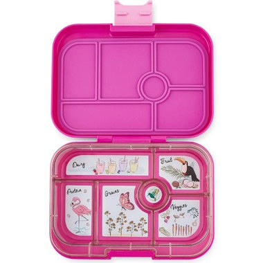 Yumbox Original 6 Compartments - Malibu Purple With Paradise Tray