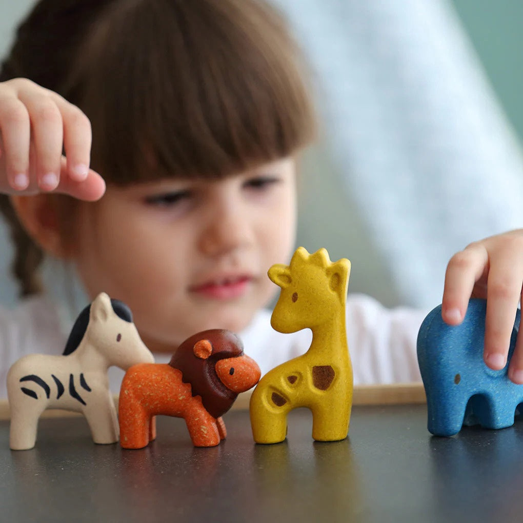Plan Toys Wild Animal Set