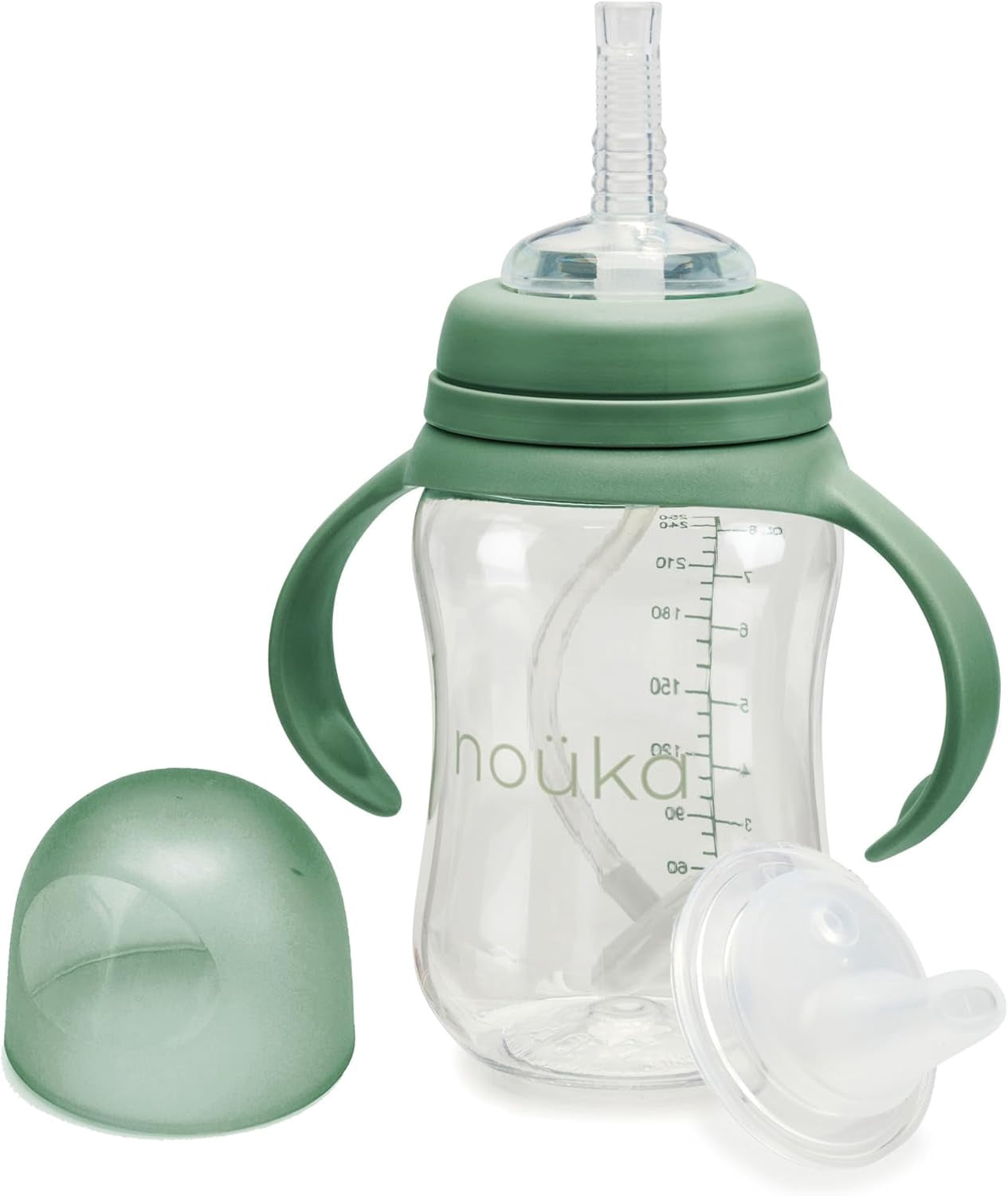 noüka Transitional Sippy/Weighted Straw Cup